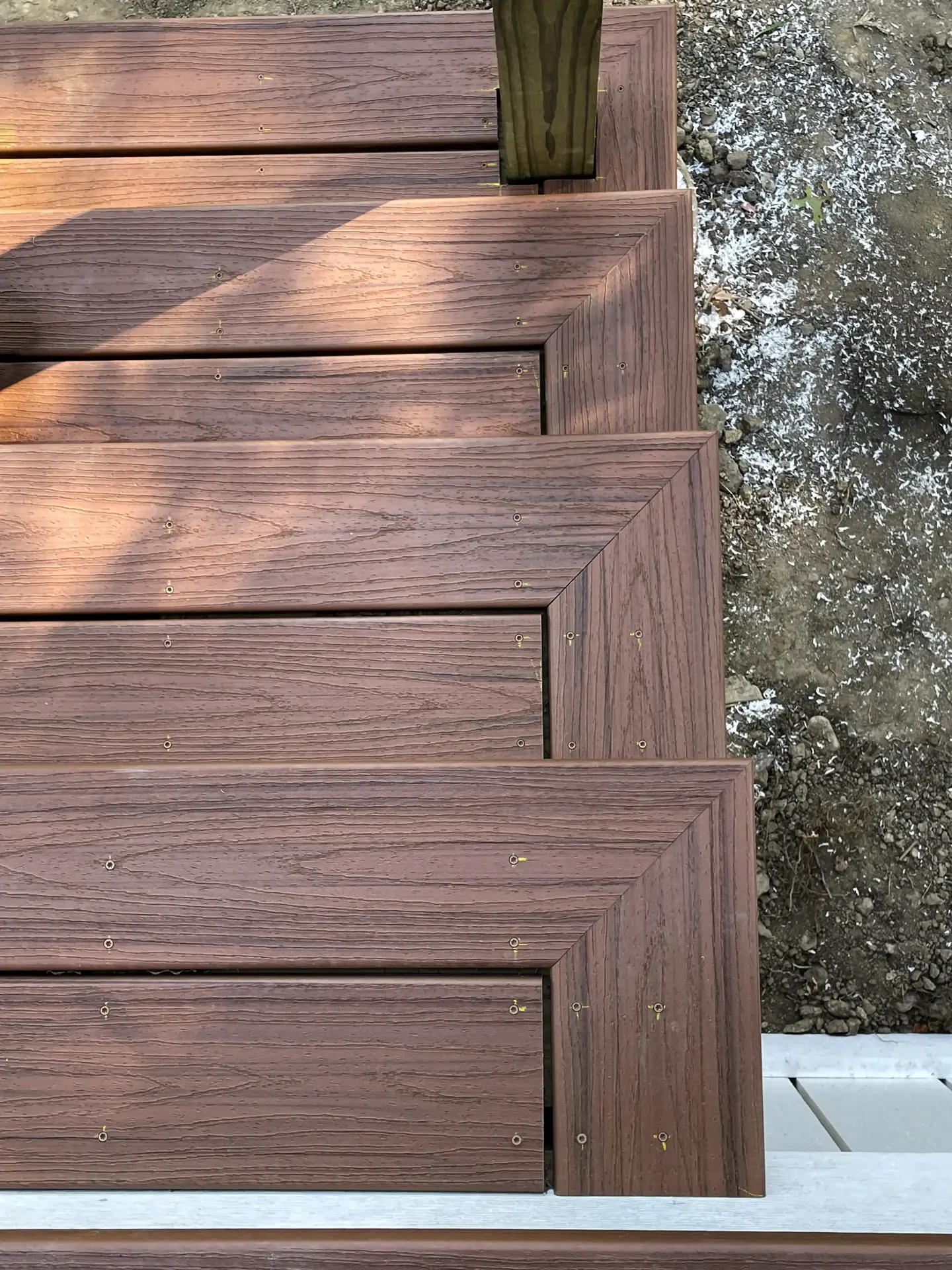 Composite stair detail